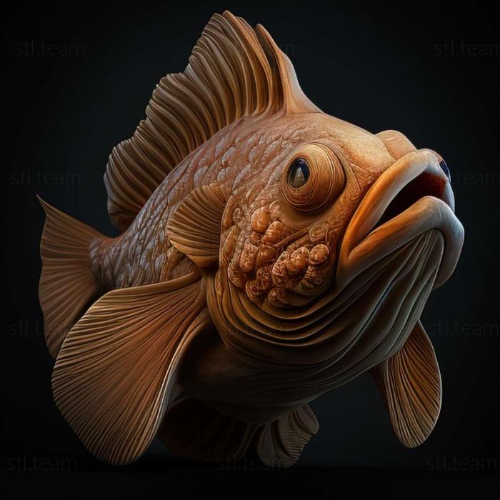 3D model Dwarf nannostomus fish (STL)